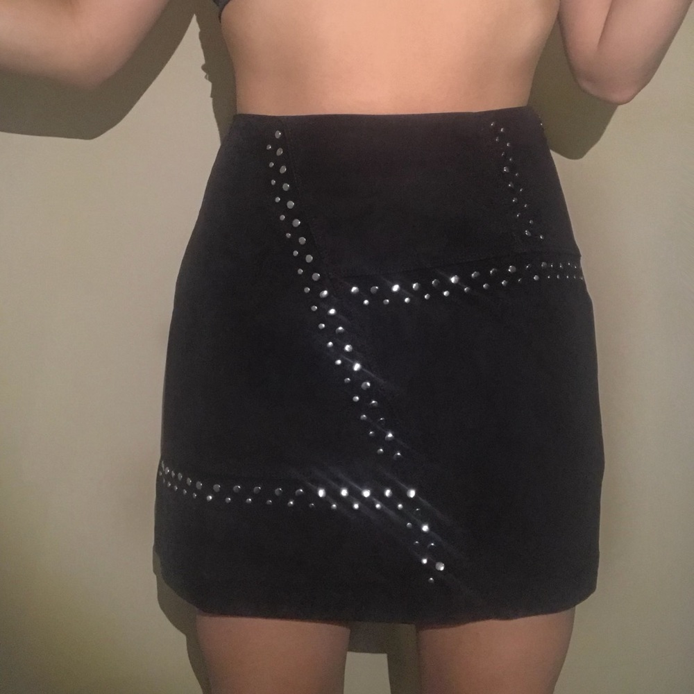 Express Black Skirt